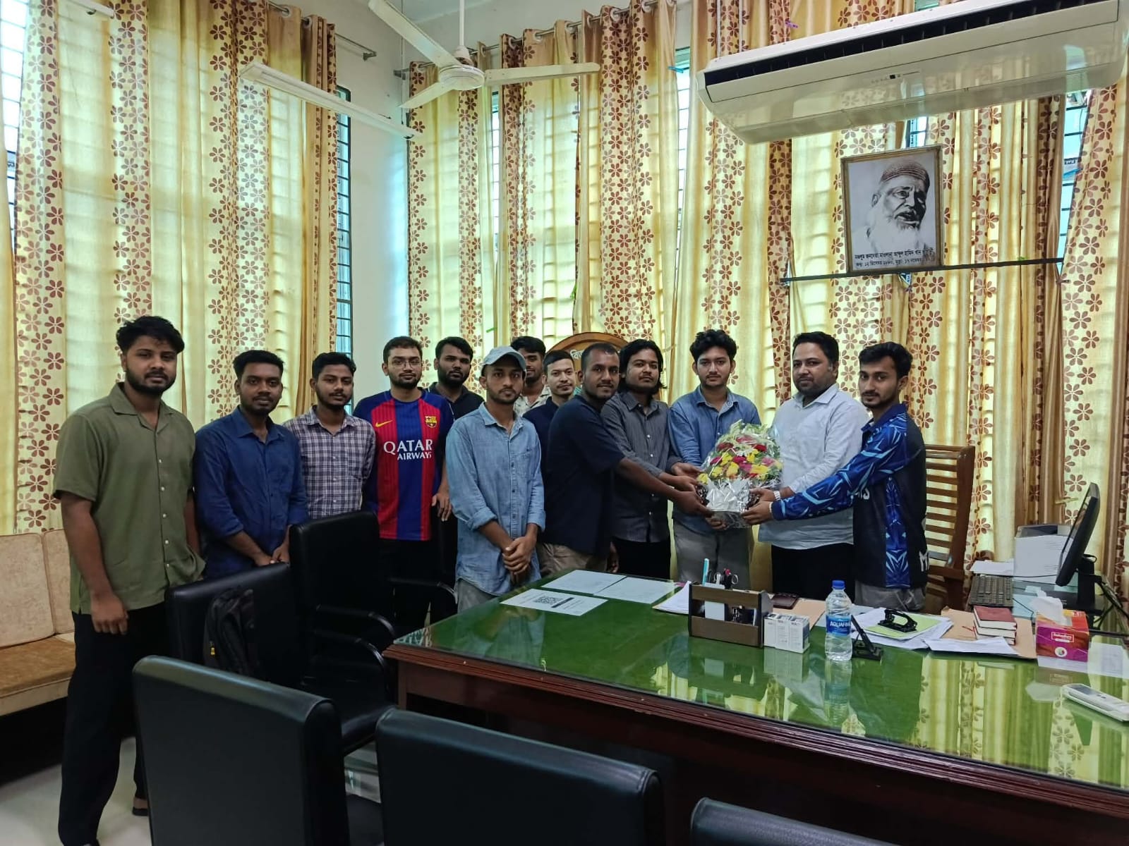 নবনিযুক্ত প্রক্টর অধ্যাপক ড. মনির মোর্শেদকে শুভেচ্ছা জানাল কালিহাতি উপজেলা শিক্ষার্থী কল্যাণ পরিষদ